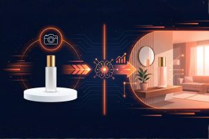 alternatifPipeline IA photo produit Amazon : photo de base sur fond blanc transformée en mise en scène lifestyle par l'IA