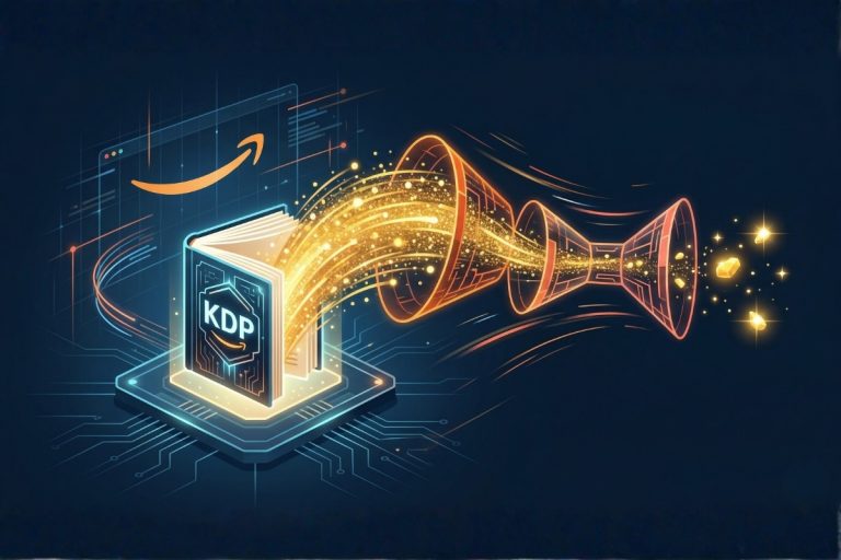 Publicité Amazon KDP : la méthode Chercheur d'Or — trois niveaux de tamisage pour identifier les mots-clés rentables